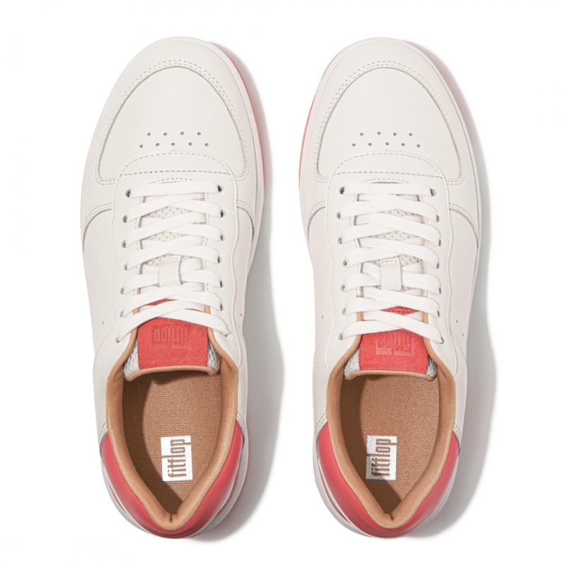 Sneakers Fitflop Rally-Evo Donna Bianche Rosa | IT-50163JYNO