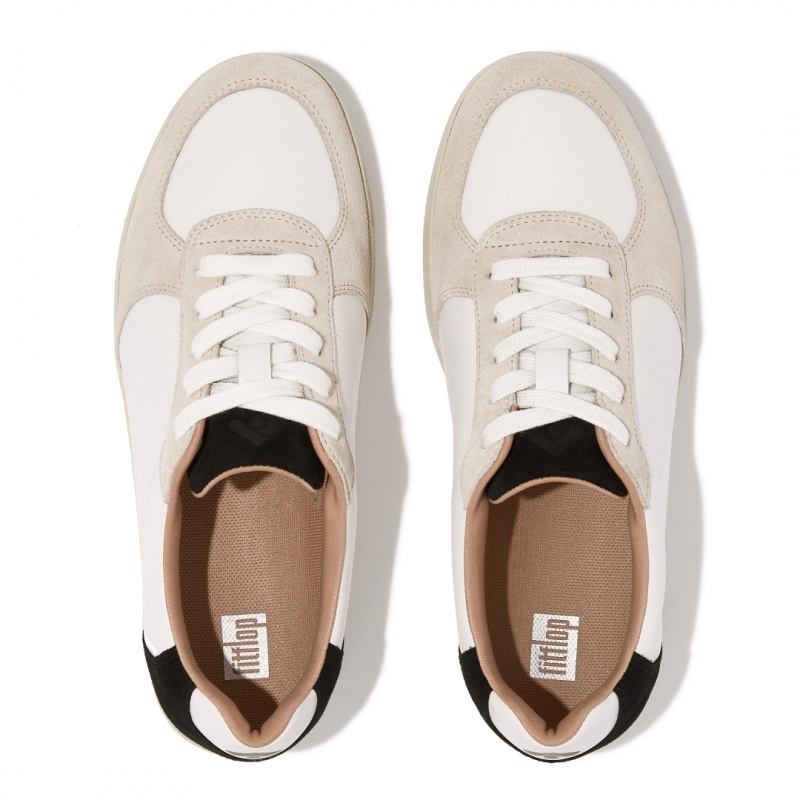 Sneakers Fitflop Rally Donna Bianche Nere | IT-54063OEXG