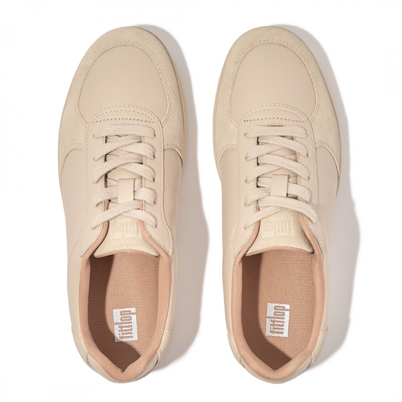 Sneakers Fitflop Rally Panel Donna Beige | IT-17903HNWB