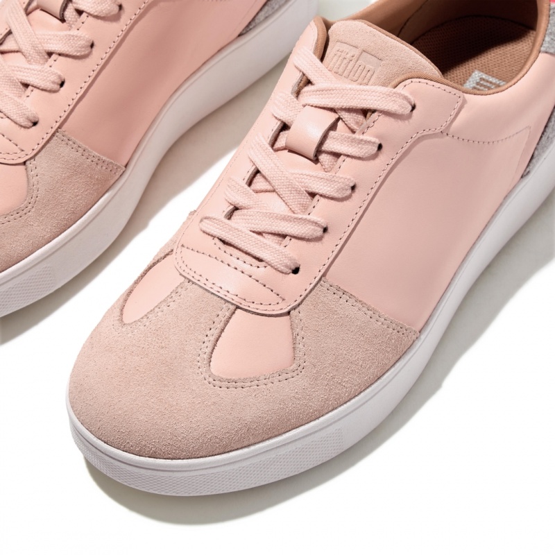 Sneakers Fitflop Rally Panel Donna Rosa Blu Chiaro Grigie | IT-68142LWOF