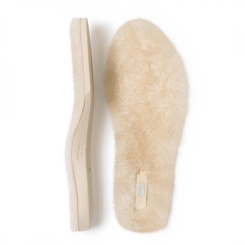 Solette Fitflop Wonderwelly Shearling Ankle Boots Donna Bianche | IT-30851VFLT