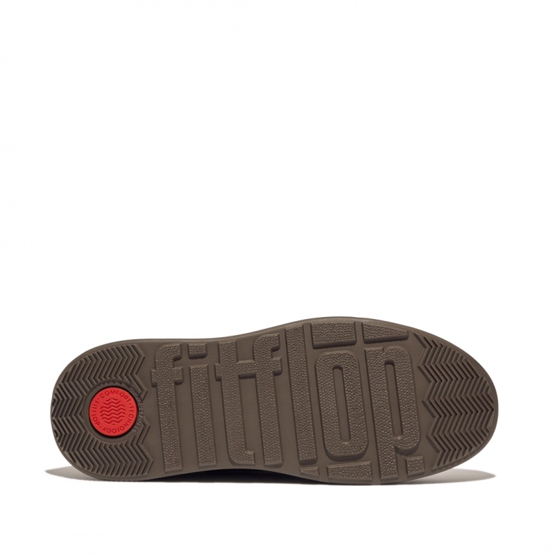 Stivaletti Fitflop F-Mode Nabuk Donna Marroni | IT-37821GSYE