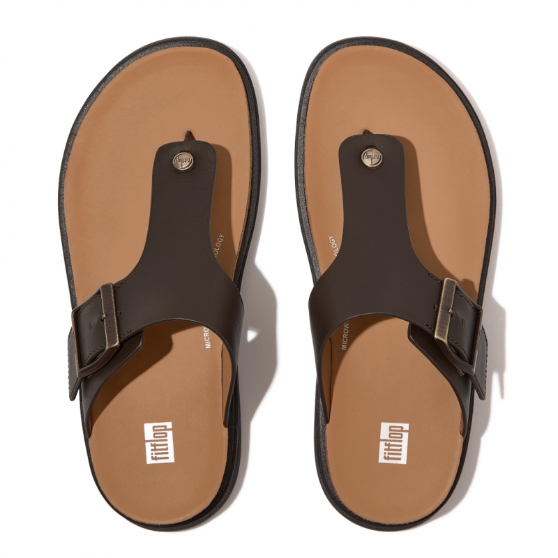 Thongs Fitflop Gen-Ff Punta Uomo Marroni | IT-04981XTKJ