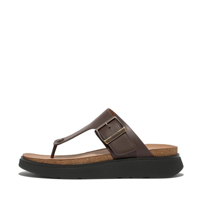 Thongs Fitflop Gen-Ff Punta Uomo Marroni | IT-04981XTKJ