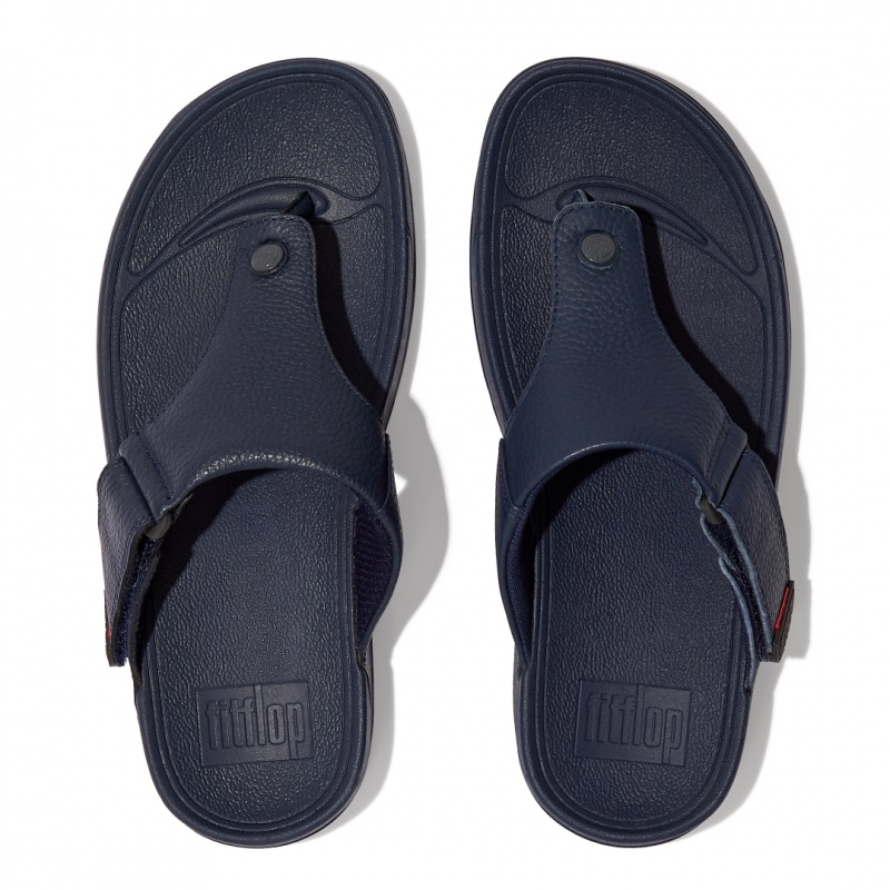 Thongs Fitflop Trakk Ii Punta Uomo Blu Marino | IT-83694BAXW