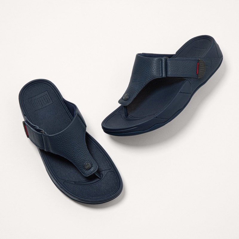 Thongs Fitflop Trakk Ii Punta Uomo Blu Marino | IT-83694BAXW