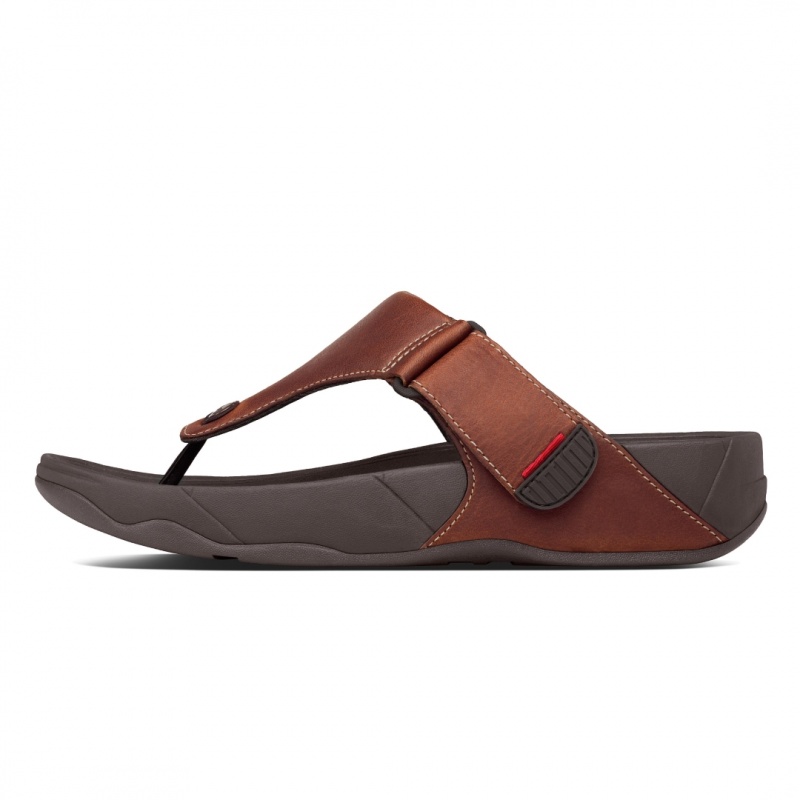 Thongs Fitflop Trakk Ii Punta Uomo Marroni | IT-83295BFRJ