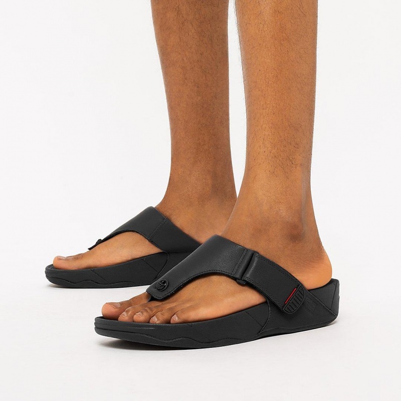 Thongs Fitflop Trakk Ii Punta Uomo Nere | IT-83054OAVP