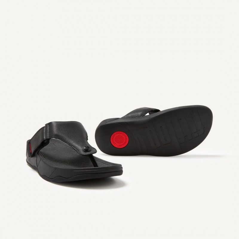 Thongs Fitflop Trakk Ii Punta Uomo Nere | IT-83054OAVP